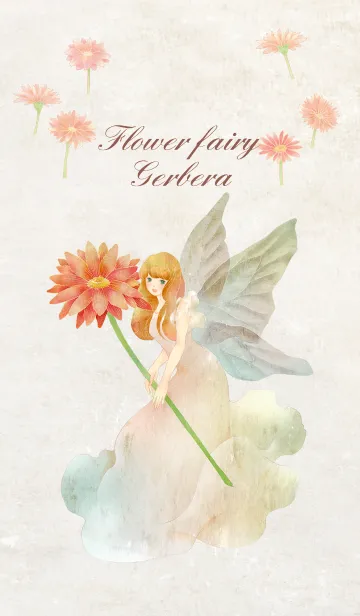 [LINE着せ替え] ガーベラの花の妖精の画像1
