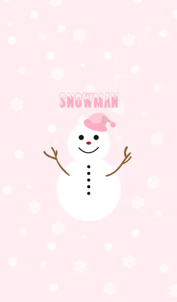 [LINE着せ替え] snowman 01.の画像1