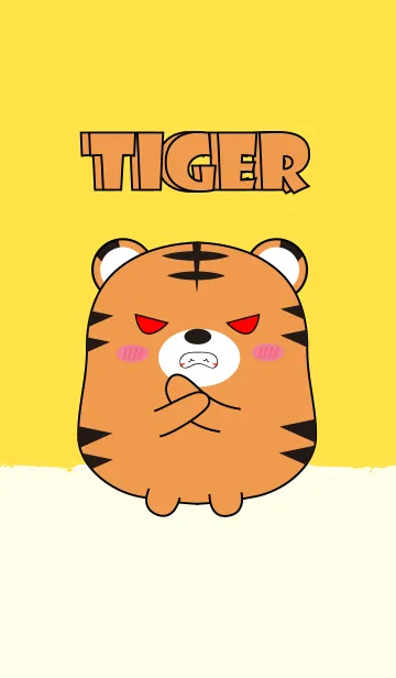 [LINE着せ替え] Emotions Fat Tiger 2 (jp)の画像1