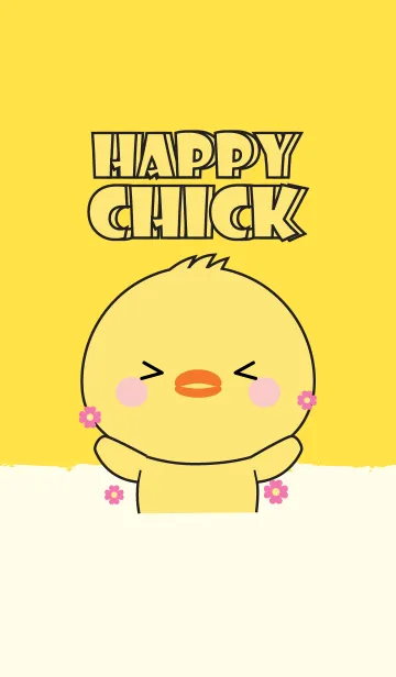 [LINE着せ替え] Love Happy Chick theme (jp)の画像1