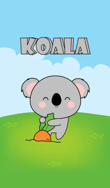 [LINE着せ替え] Love Kawaii Koala Theme (jp)の画像1