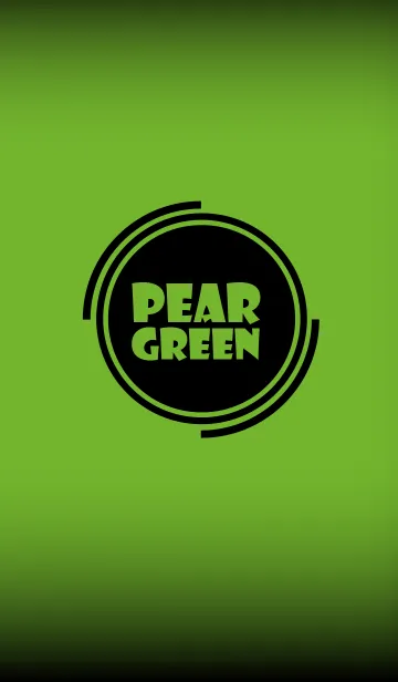 [LINE着せ替え] Pear Green in black vr.3 (jp)の画像1