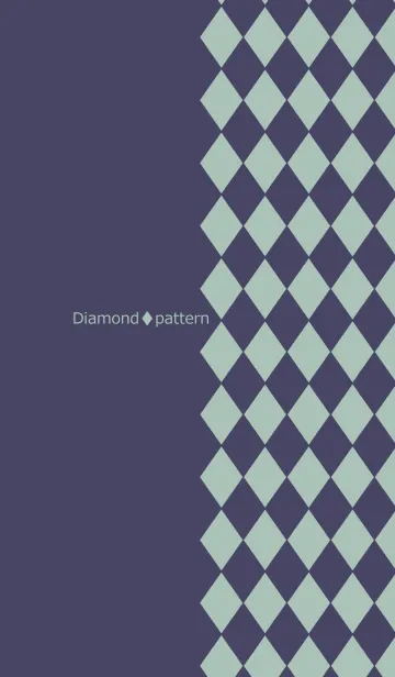 [LINE着せ替え] Chic diamond pattern -Purple-の画像1