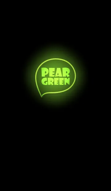 [LINE着せ替え] pear green Neon Theme (jp)の画像1