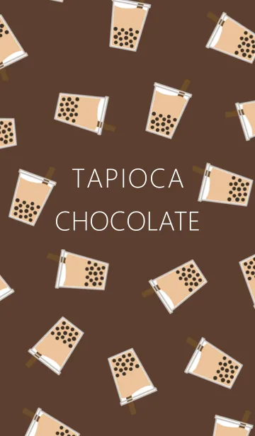 [LINE着せ替え] TAPIOCA -CHOCOLATE-の画像1