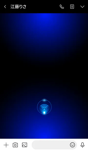 [LINE着せ替え] -BLUE LIGHT THEME- Ⅱの画像3