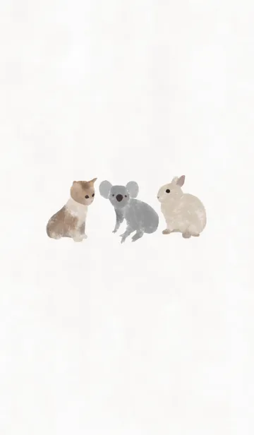 [LINE着せ替え] 動物の絵の画像1