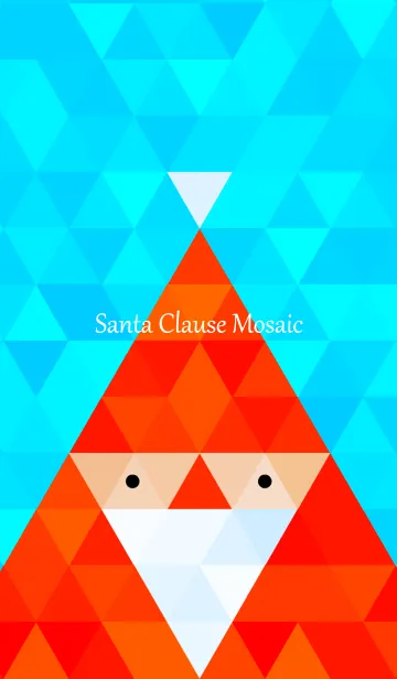 [LINE着せ替え] Santa Clause Mosaicの画像1