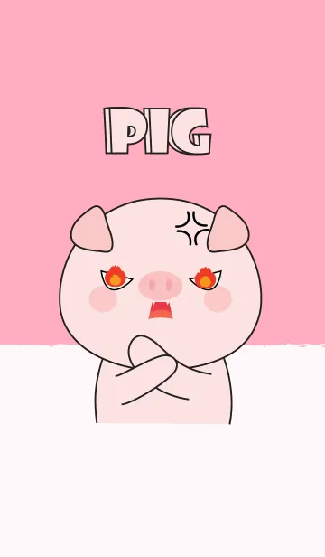 [LINE着せ替え] I'm Cute Pig (jp)の画像1