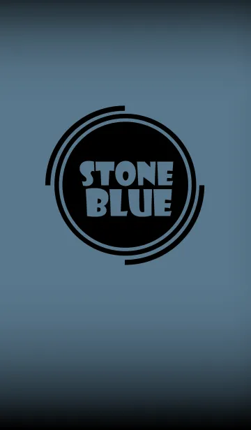 [LINE着せ替え] Stone Blue in black vr.3 (jp)の画像1