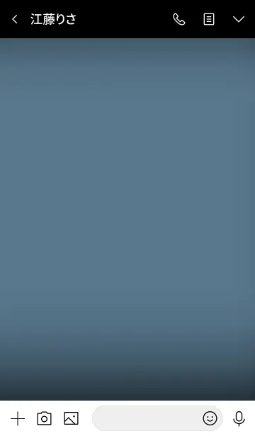 [LINE着せ替え] Stone Blue in black vr.3 (jp)の画像3