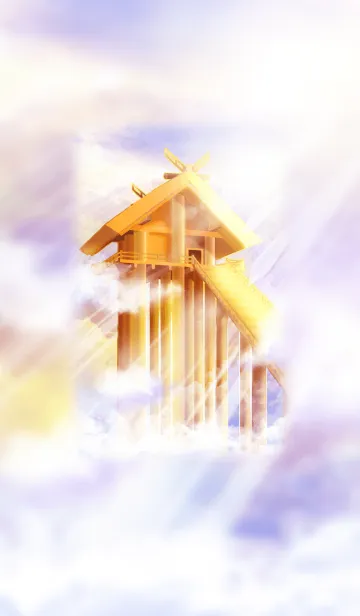 [LINE着せ替え] 出雲の古代神殿の画像1