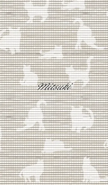 [LINE着せ替え] みつき用大人可愛い☆猫シルエットの画像1