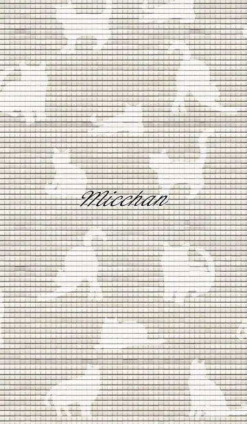 [LINE着せ替え] みっちゃん用大人可愛い☆猫シルエットの画像1