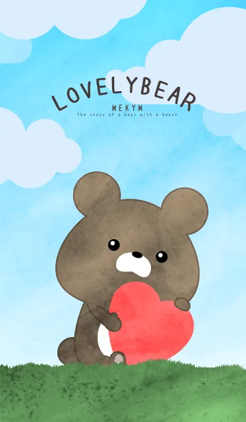 [LINE着せ替え] LOVELY BEAR 3 -MEKYM-の画像1