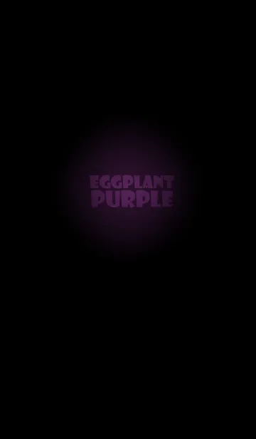 [LINE着せ替え] Eggplant Purple in black Ver.2 (jp)の画像1