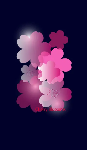 [LINE着せ替え] Cherry Bossoms Flower Themeの画像1