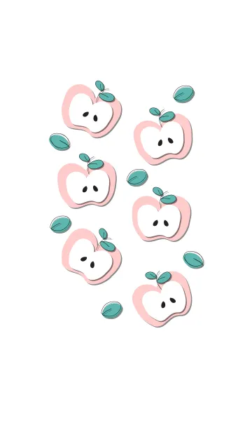 [LINE着せ替え] Apples theme 19 :)の画像1