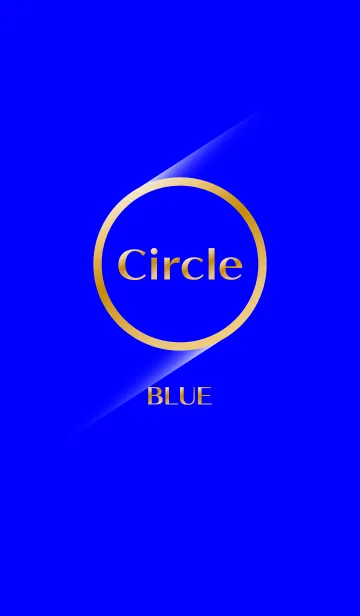 [LINE着せ替え] Circle -Blue-の画像1