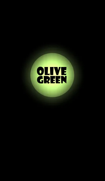 [LINE着せ替え] Simple Olive Green Light Theme (jp)の画像1