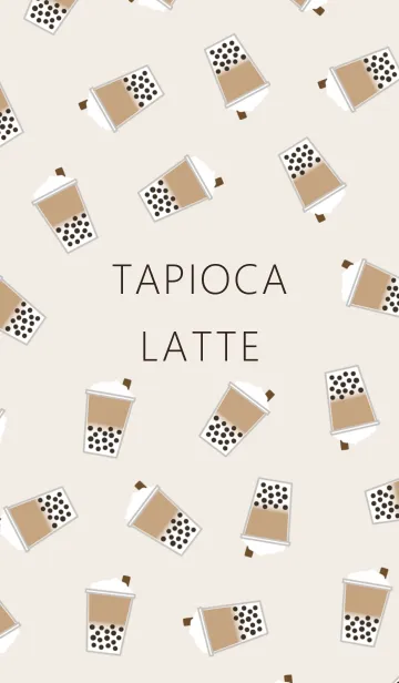 [LINE着せ替え] TAPIOCA -LATTE-の画像1