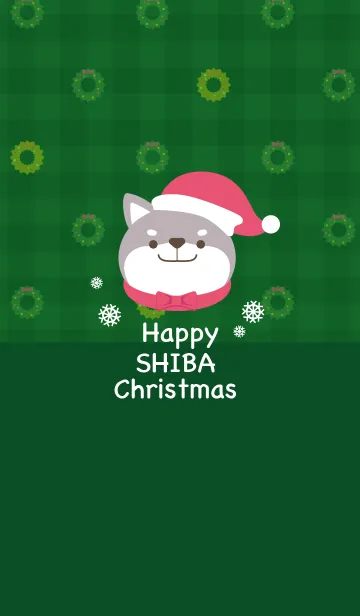 [LINE着せ替え] Happy KUROSHIBA Christmasの画像1