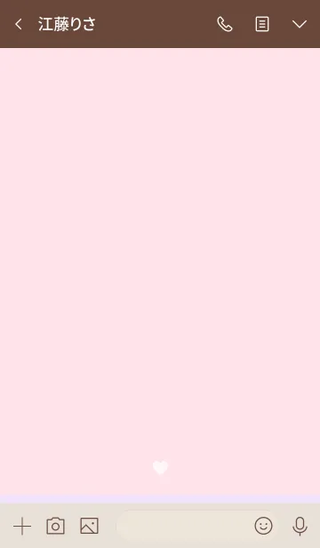 [LINE着せ替え] Heart basic パープル ピンクの画像3