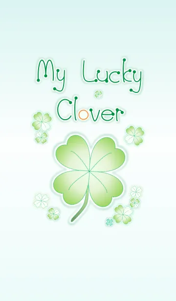 [LINE着せ替え] My Lucky Clover！ (Green V.8)の画像1