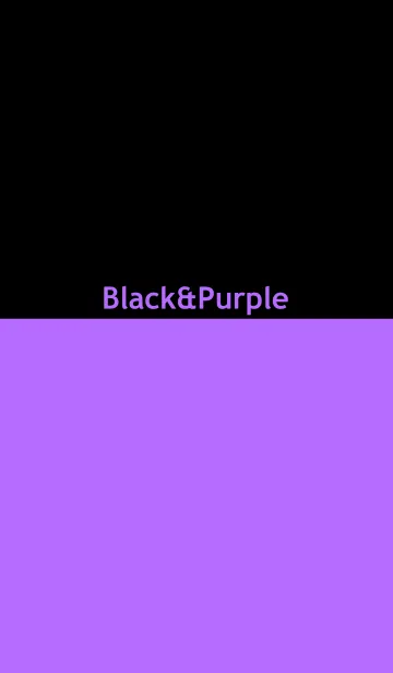 [LINE着せ替え] シンプル 紫と黒 ロゴ無し No.9-2の画像1