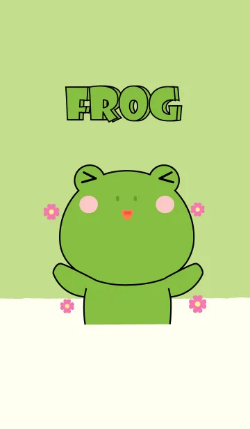 [LINE着せ替え] Cute Cute Frog (jp)の画像1