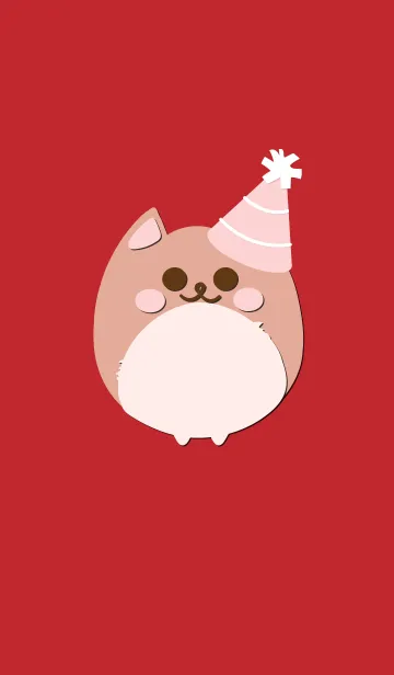 [LINE着せ替え] Happy dog partyの画像1