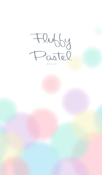 [LINE着せ替え] Fluffy Pastel 6 -Colorful-の画像1