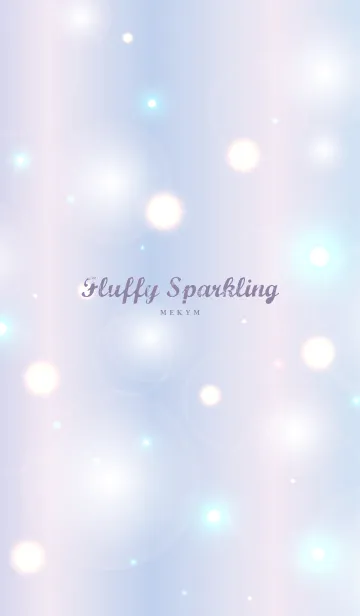 [LINE着せ替え] Fluffy Sparkling 6 -PURPLE- #2020の画像1