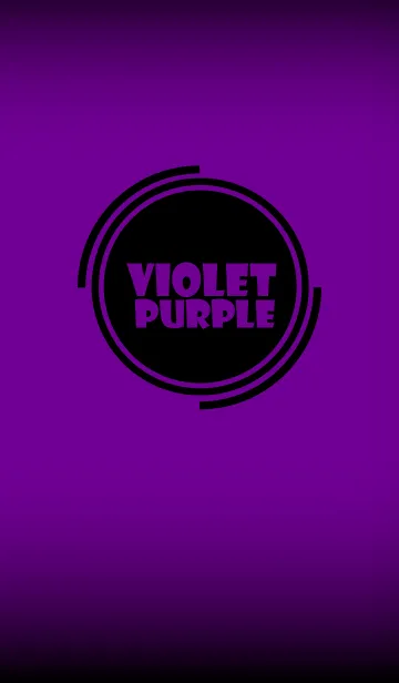 [LINE着せ替え] Violet purple in black vr.3 (jp)の画像1