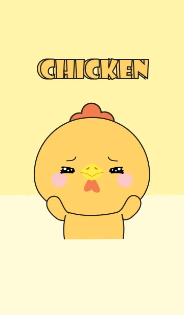 [LINE着せ替え] Big Head Chicken Theme (jp)の画像1