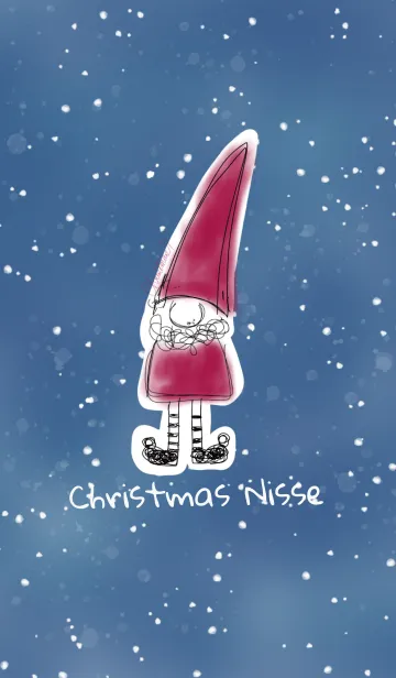 [LINE着せ替え] Christmas Nisse (white)の画像1