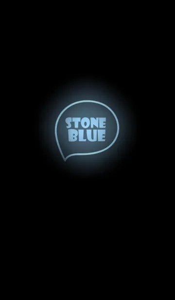 [LINE着せ替え] stone blue Neon Theme (jp)の画像1