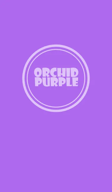 [LINE着せ替え] Simple Love Orchid Purple (jp)の画像1