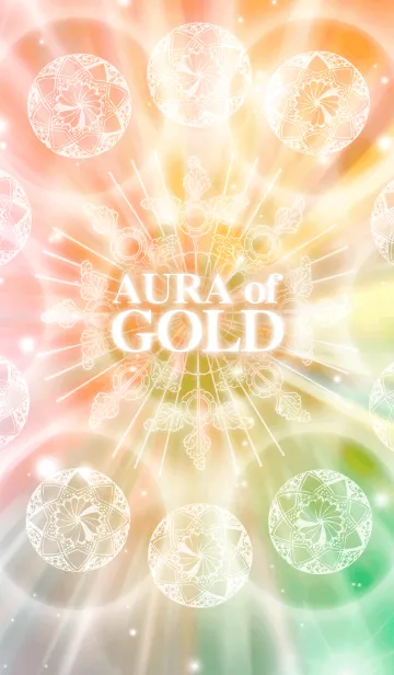 [LINE着せ替え] 【金運アップ！！】AURA of GOLDの画像1