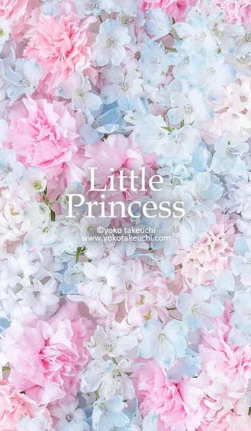 [LINE着せ替え] Little Princess～小さなプリンセスの花～の画像1