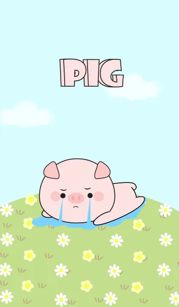 [LINE着せ替え] Love Pretty Pig (jp)の画像1