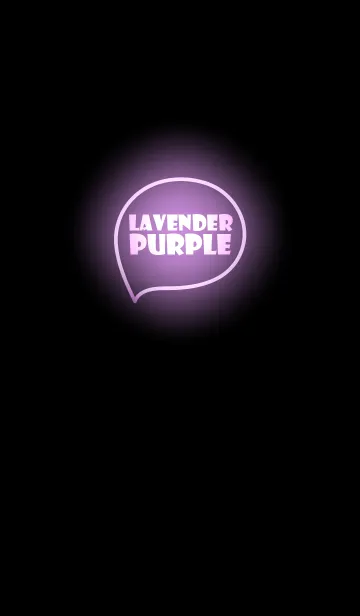 [LINE着せ替え] Lavender Purple Neon Theme (jp)の画像1