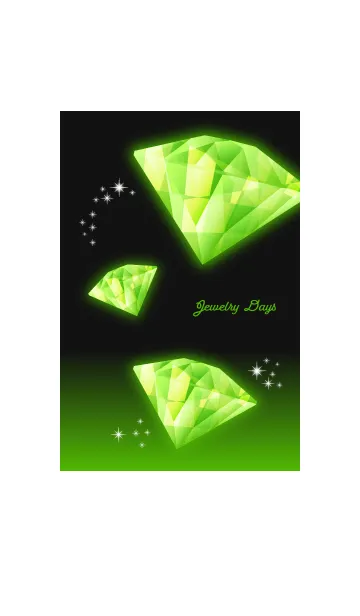 [LINE着せ替え] Jewelry Days peridotの画像1