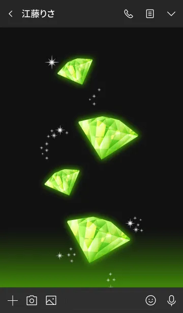 [LINE着せ替え] Jewelry Days peridotの画像3