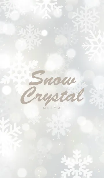 [LINE着せ替え] Snow Crystal 9 -MEKYM- #2020の画像1