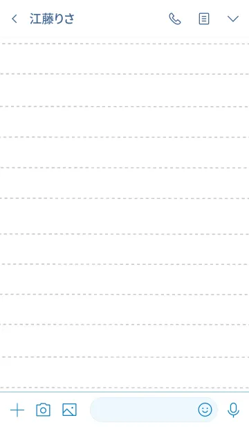 [LINE着せ替え] ブルーノート。の画像3