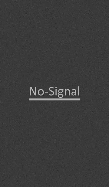 [LINE着せ替え] NO SIGNAL THEME 3.の画像1