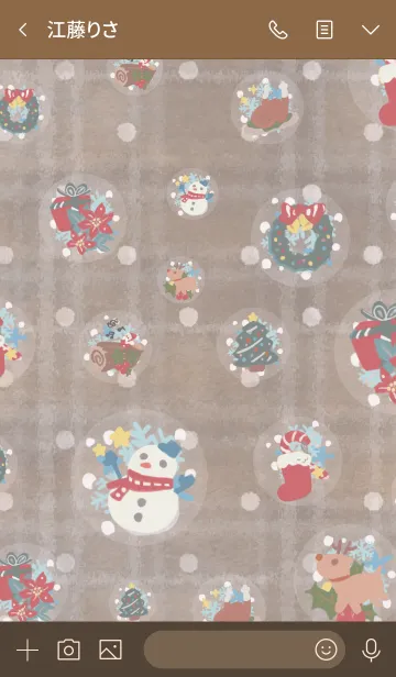 [LINE着せ替え] =Journey Christmas= #2020の画像3