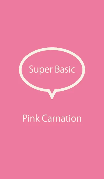 [LINE着せ替え] Super Basic Pink Carnationの画像1