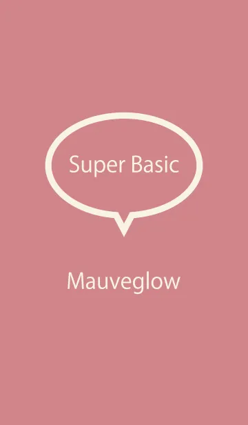 [LINE着せ替え] Super Basic Mauveglowの画像1